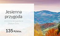 Jesienna przygoda od 135 zł/os./pakiet