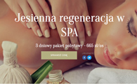 Jesienna regeneracja w SPA 3 dni - 665 zł/os.
