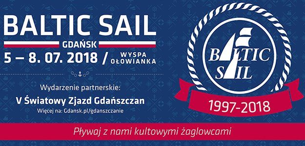 Zlot żaglowców Baltic Sail Gdańsk