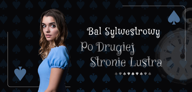 Sylwester 2018 w świecie Alicji w Krainie Czarów.