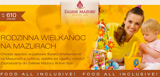 Rodzinna Wielkanoc na Mazurach