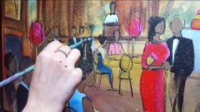 Impressions Live Art - Wedding Painting at the Four Seasons Hotel