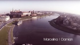 Marcelina i Damian - Kraków - Restauracja Vidok - studioL8 - DRON